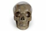 Realistic, Polished Chohua Jasper Skull #382011-1